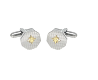 Gemelos H2on Hombre GEMELLI in Acero y oro HO140-GE